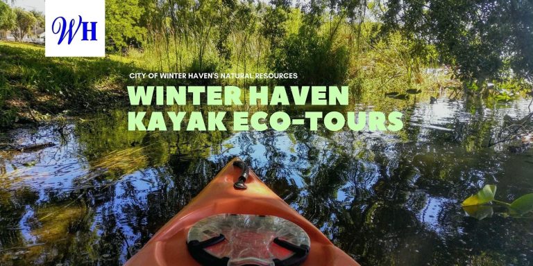 City of Winter Haven’s Natural Resources Division Hosting Kayak Ecotours