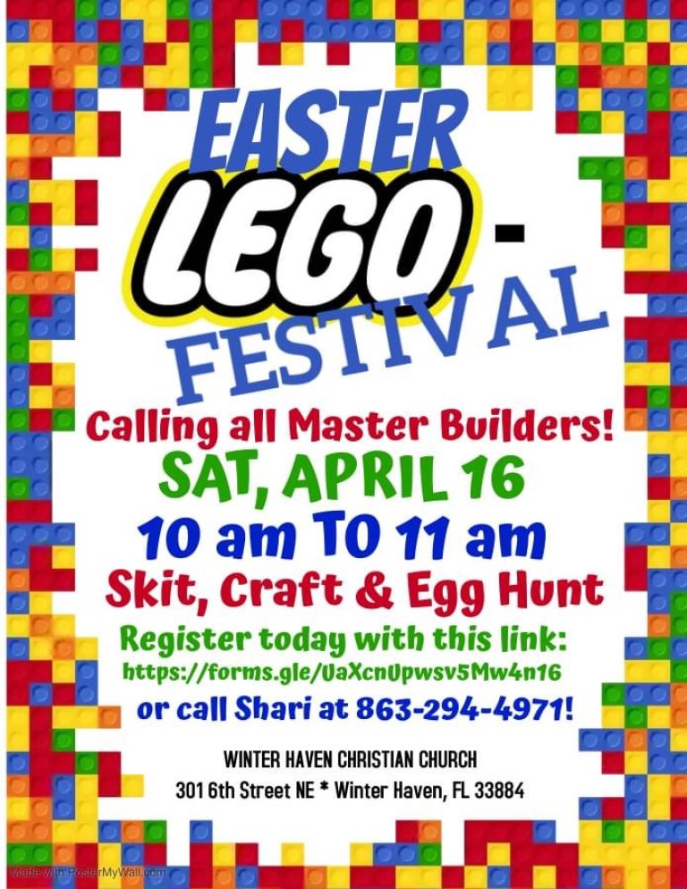Easter Lego-Festival At Winter Haven Christian Church