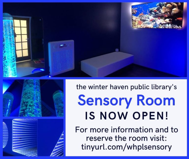 Winter Haven Public Library’s Sensory Room Open To The Public