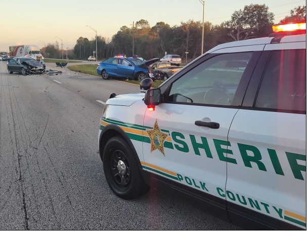 The PCSO Traffic Unit Investigated a Two-Vehicle Crash on Sunday, January 2, 2022 in Unincorporated Lake Wales, Involving One Fatality
