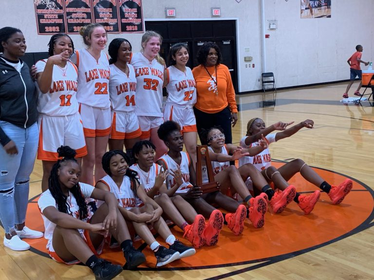 Lake Wales High School Basketball Team Wins District Title 