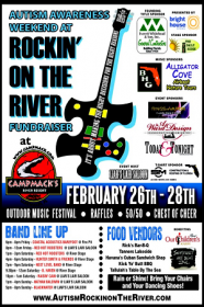 Autism Awareness Weekend at Rockin’ On The River February 26th – 28th