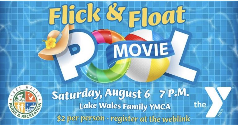 Lake Wales YMCA To Host Flick & Float Movie Aug 6th