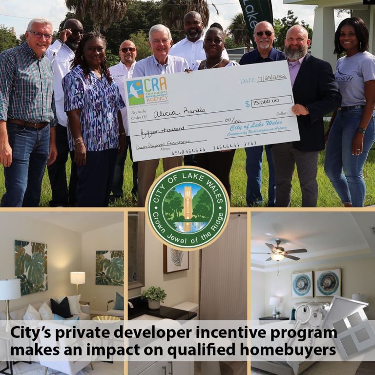 City’s private developer incentive program makes an impact on qualified homebuyers