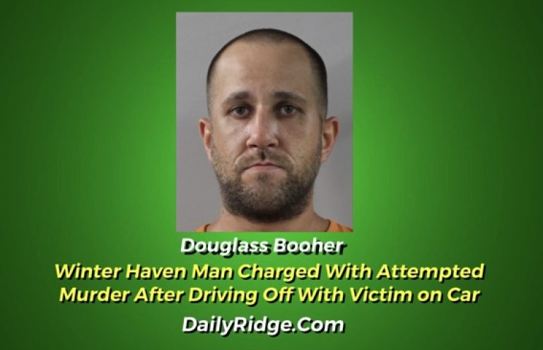 Winter Haven Man Charged With Attempted Murder After Driving Off With Victim On His Car