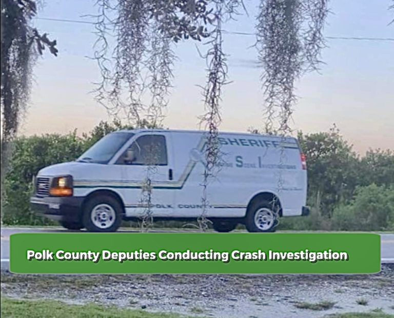 Polk County Deputies Investigating Crash In Frostproof