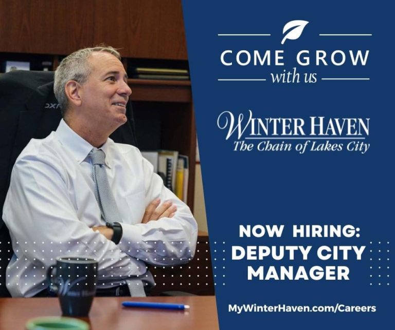 City of Winter Haven Hiring Deputy City Manager