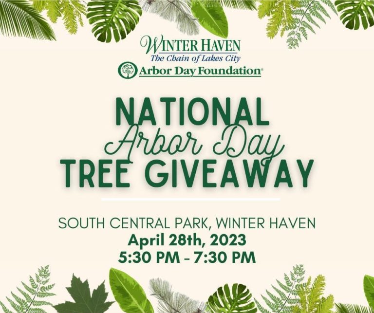 National Arbor Day Tree Giveaway April 28