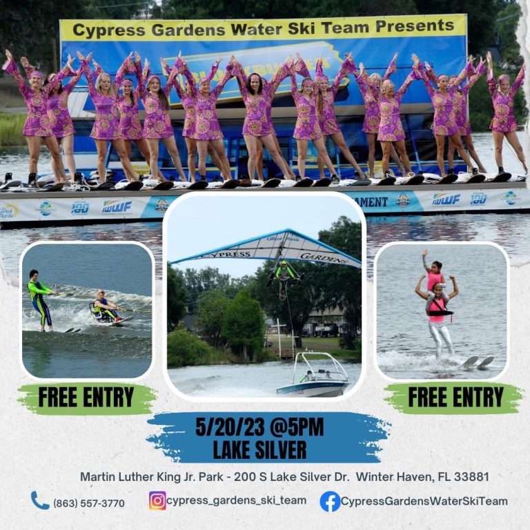 FREE Cypress Gardens Water Ski Show May 20