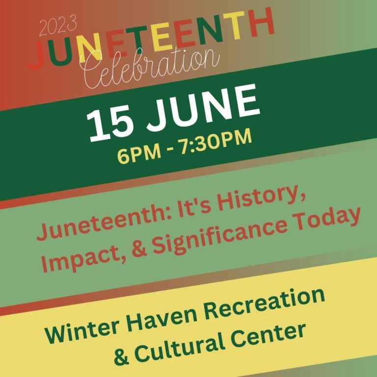 Juneteenth Presents History, Impact & Significance Celebration June 15