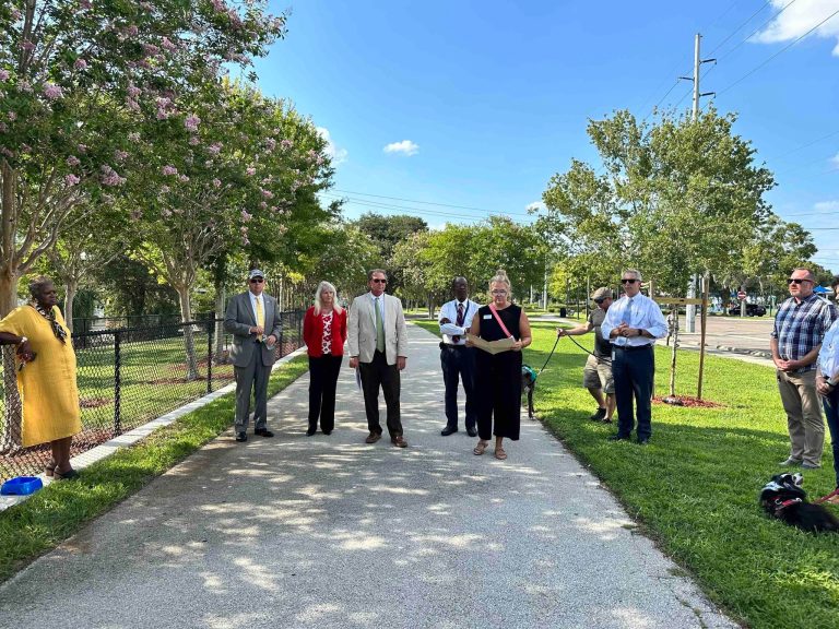 K-9 Courtyard In Downtown Winter Haven Officially Open