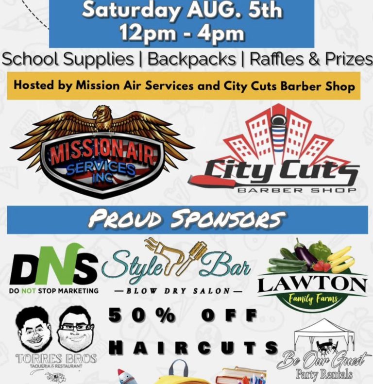 Mission Air Services Hosting Back To School Bash Event August 5