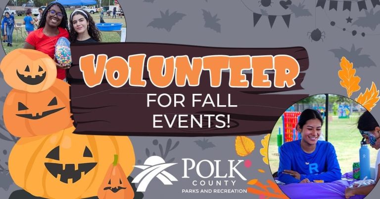 Polk County Parks & Recreation In Need Of Teen Volunteers For Upcoming Fall Events