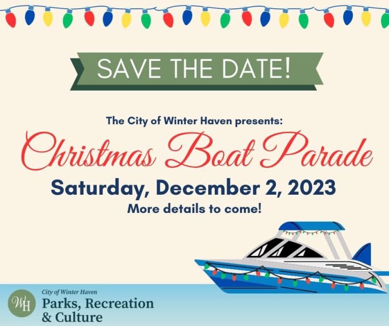 City of Winter Haven Presents Christmas Boat Parade December 2