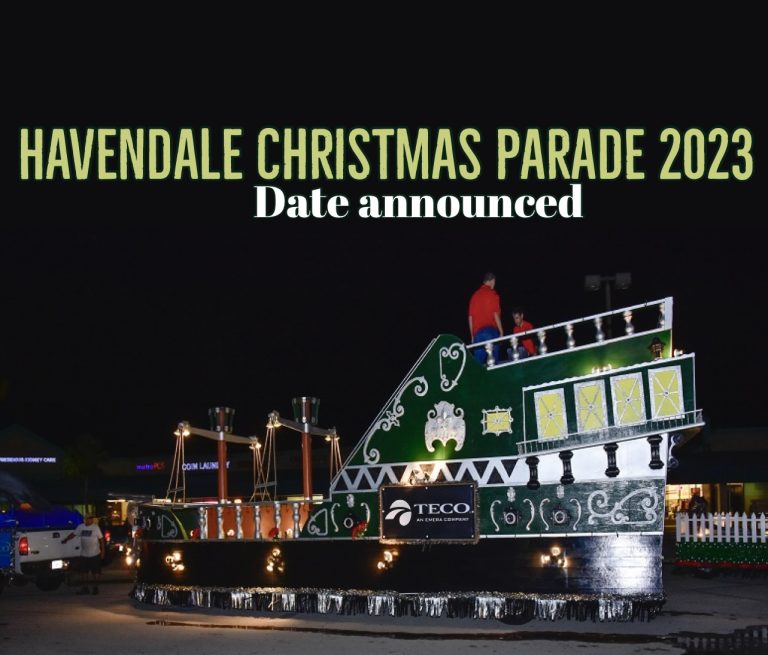2023 Havendale Christmas Parade Date and Time Announced
