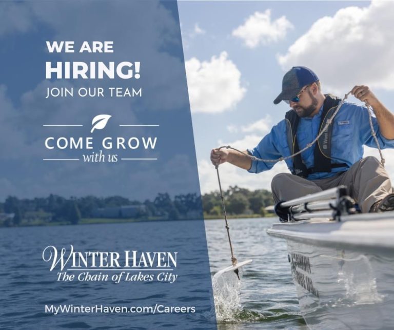 City of Winter Haven Now Hiring For Several Job Positions