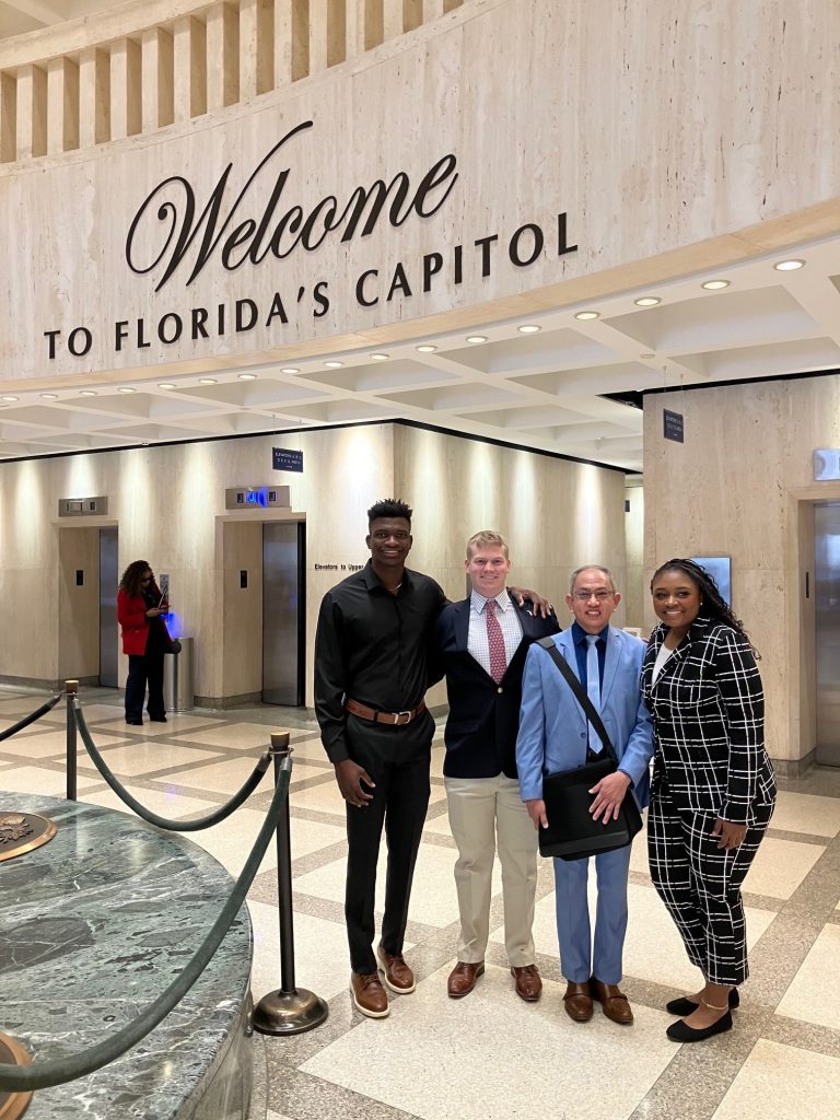 Webber International Traveled to the State Capitol to Advocate for Their Students on Polk County Day