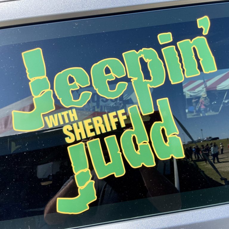 Sheriff Grady Judd Enjoys Jeepin with Judd for 10th Annual Event
