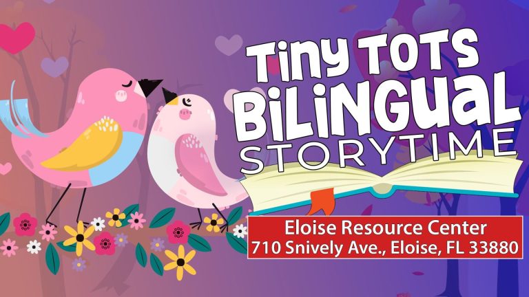 Tiny Tots Bilingual Storytime Free Program Coming Up