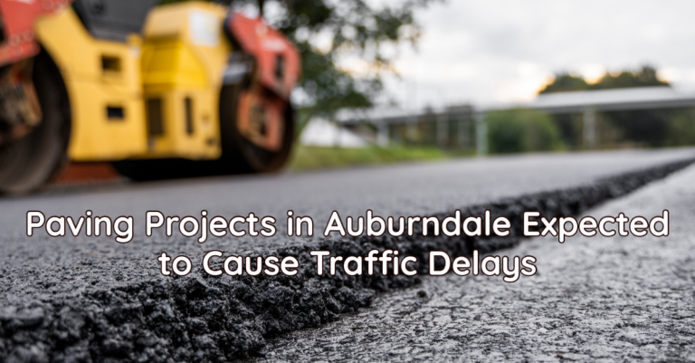 Paving Projects in Auburndale Expected to Cause Traffic Delays