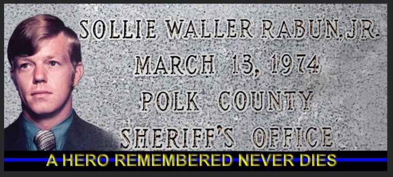 Polk County Sheriff’s Office Remembers Sergeant Who Was Struck And Killed By Amtrak Train 50 Years Ago