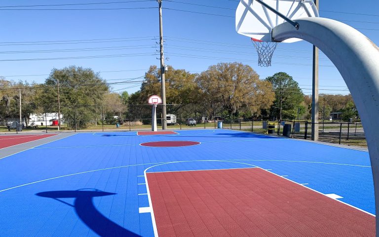 Local Park Undergoes Transformation With New Basketball and Tennis Courts
