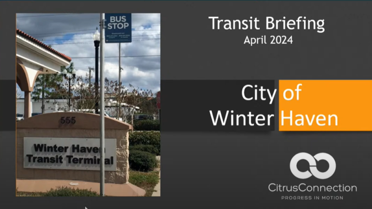Winter Haven Area Transit Ridership Rebounds Significantly after the COVID-19 Pandemic